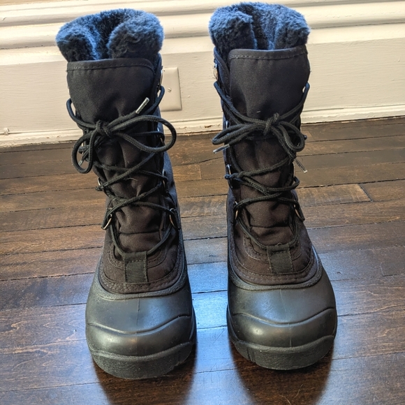 Kamik Black Winter Snow Boots - Picture 3 of 8